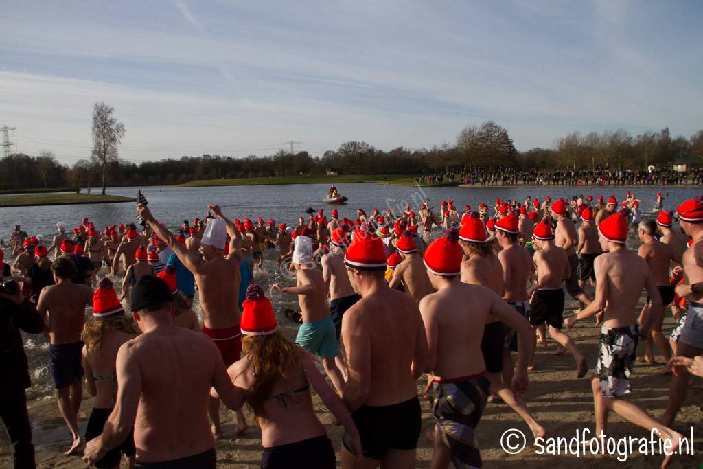 Nieuwjaarsduik het Lageveld Wierden 2014