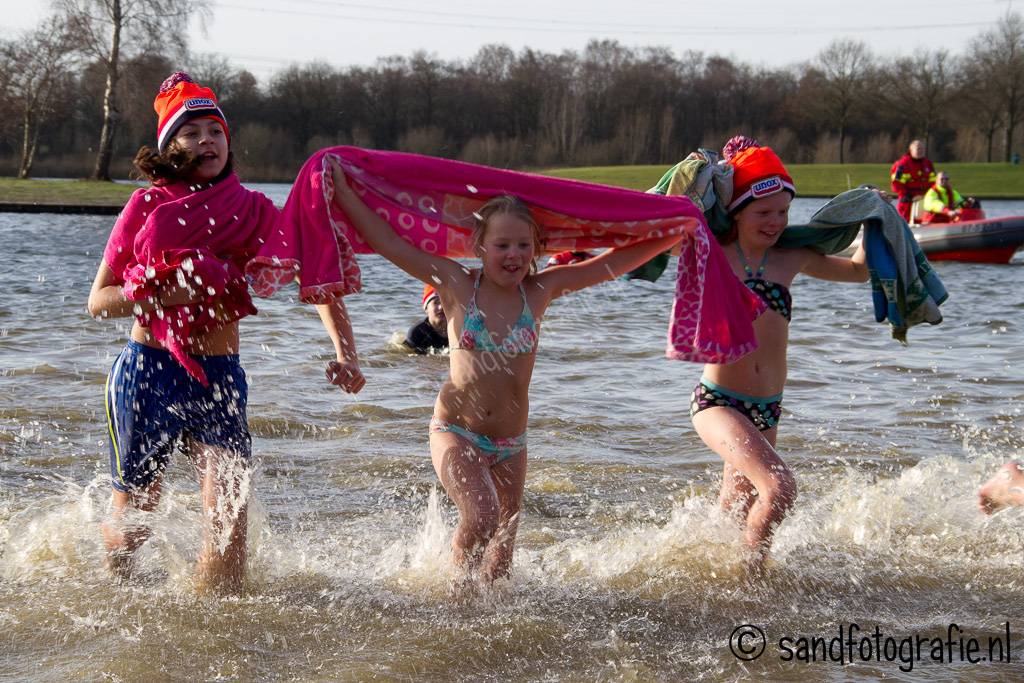 Nieuwjaarsduik het Lageveld Wierden 2014