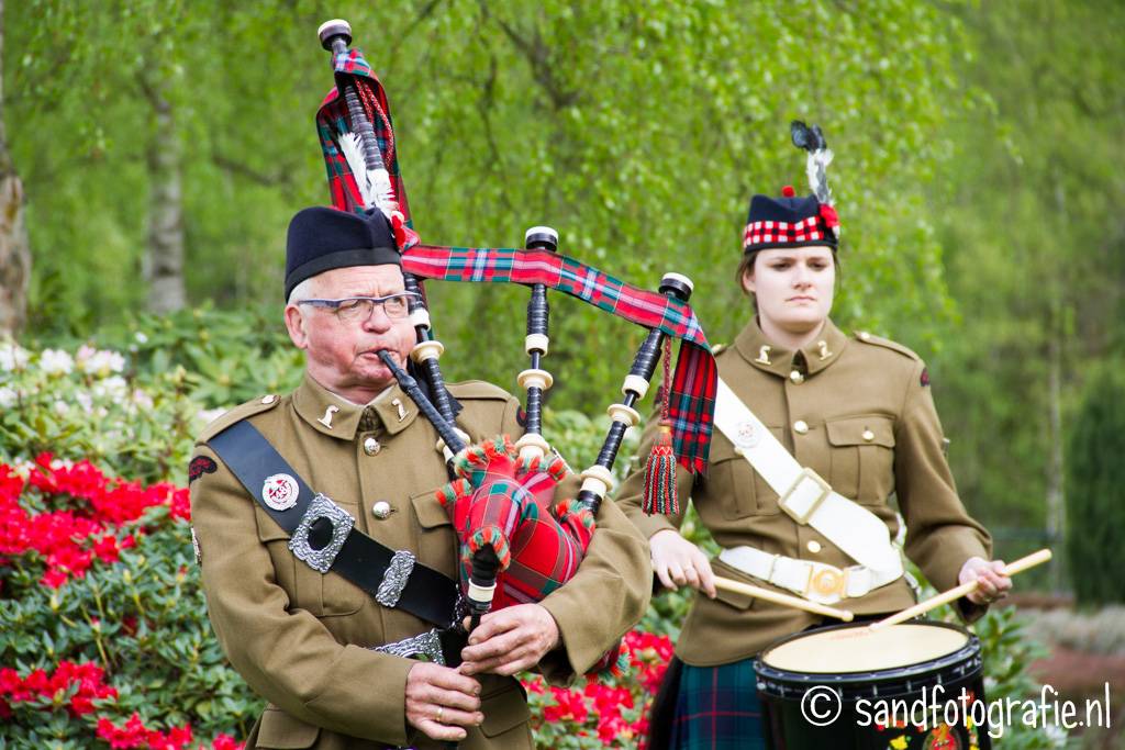 Herdenking Canadese Erebegraafplaats Holten 13 april 2014