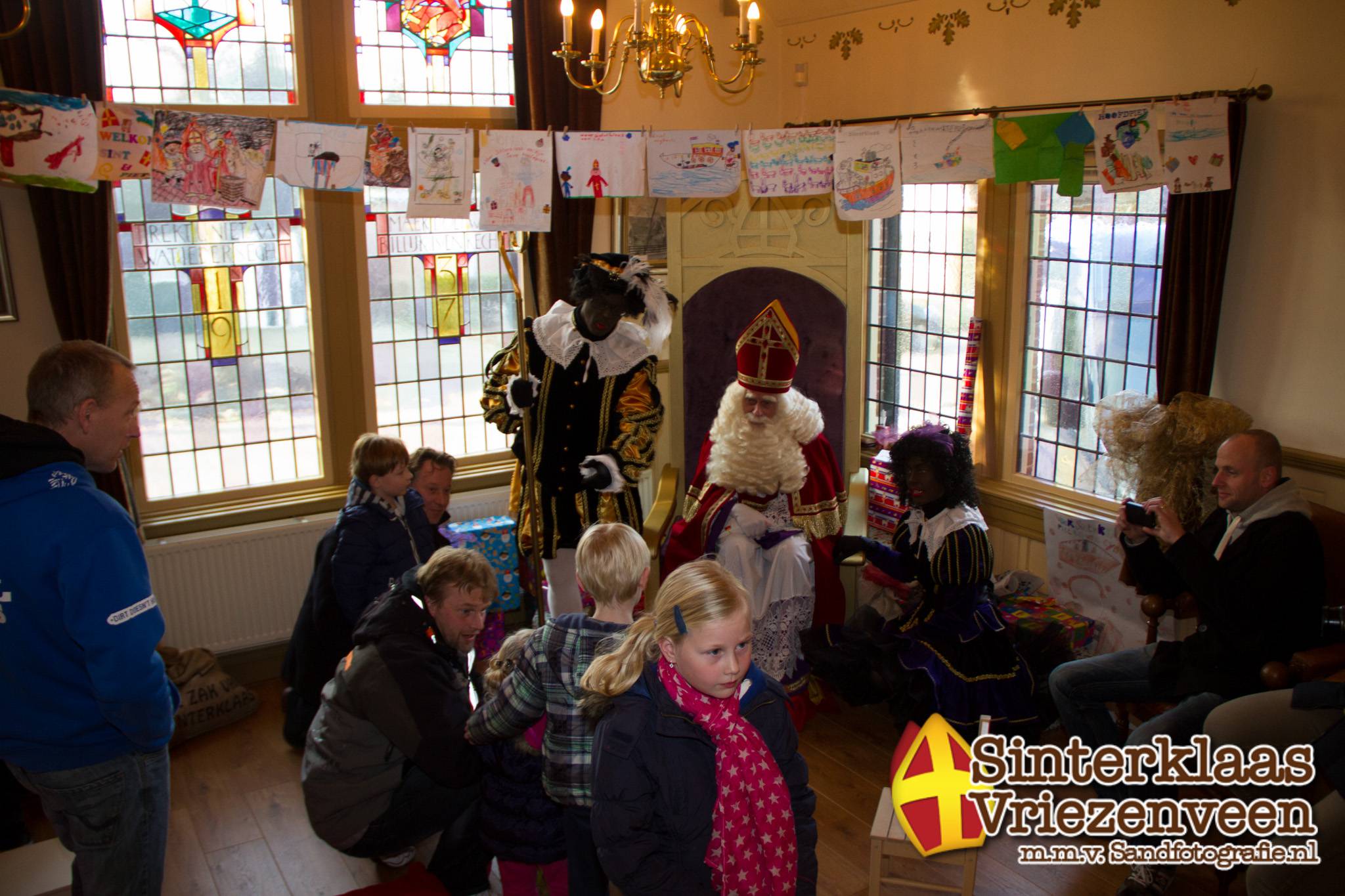 Huis van Sinterklaas in Vriezenveen Sand fotografie