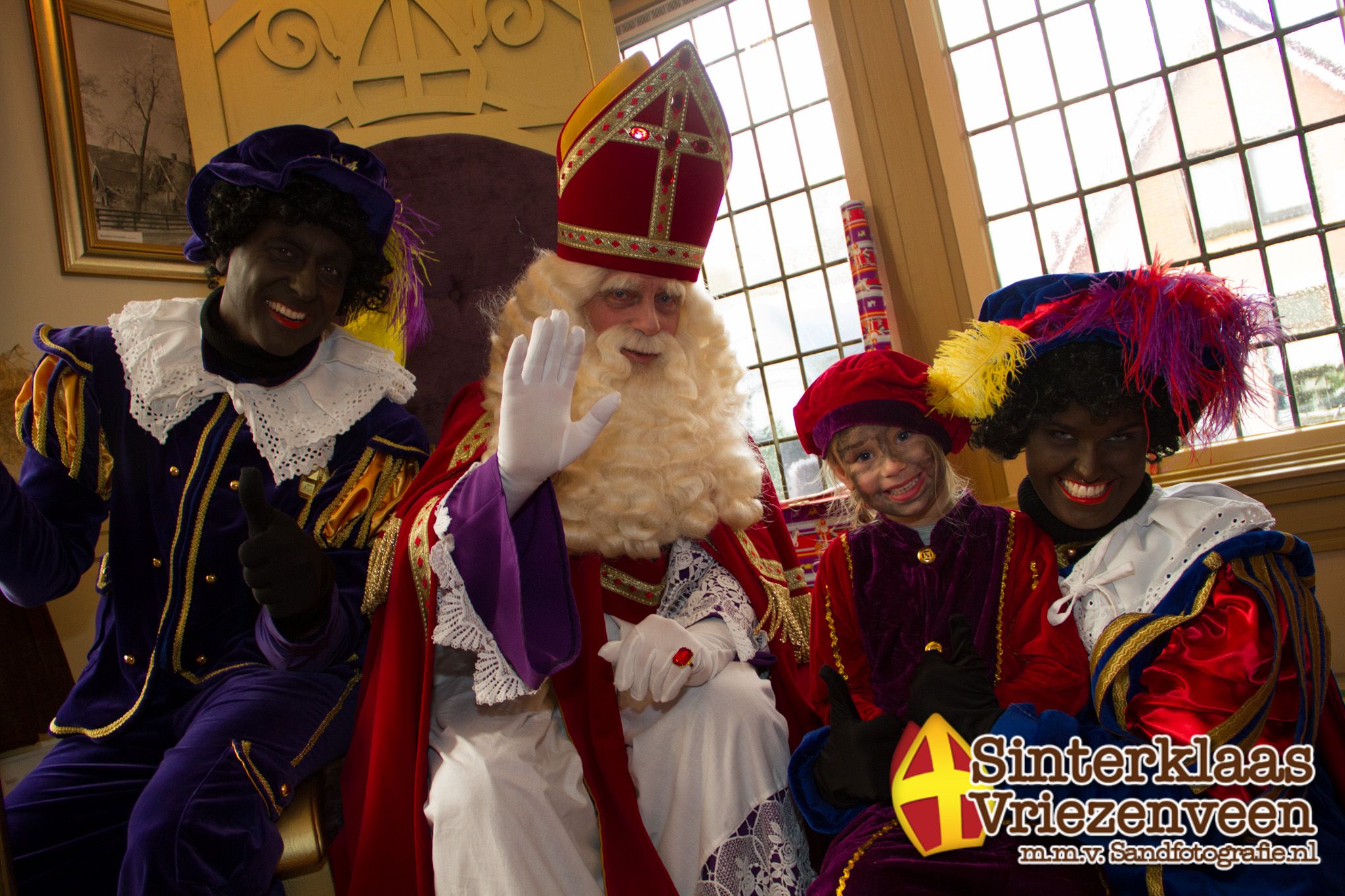 Huis van Sinterklaas in Vriezenveen Sand fotografie