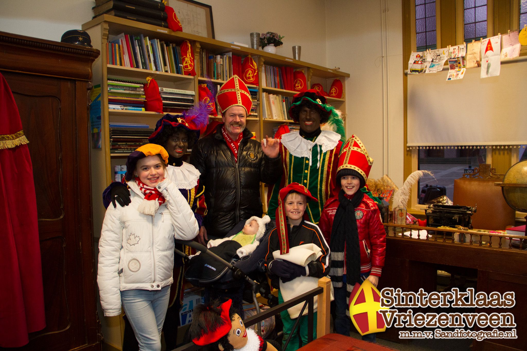 Huis van Sinterklaas in Vriezenveen Sand fotografie