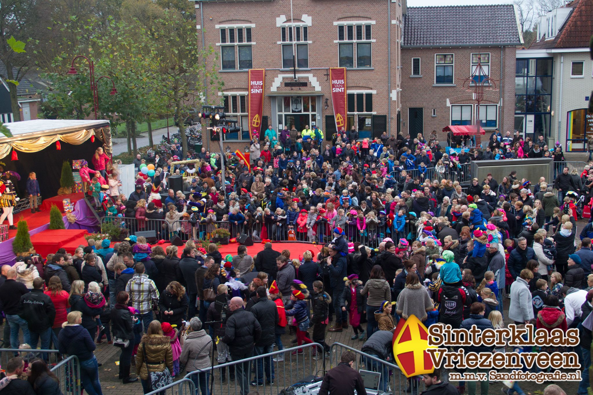 Sinterklaasintocht 2015 Vriezenveen Sand Fotografie