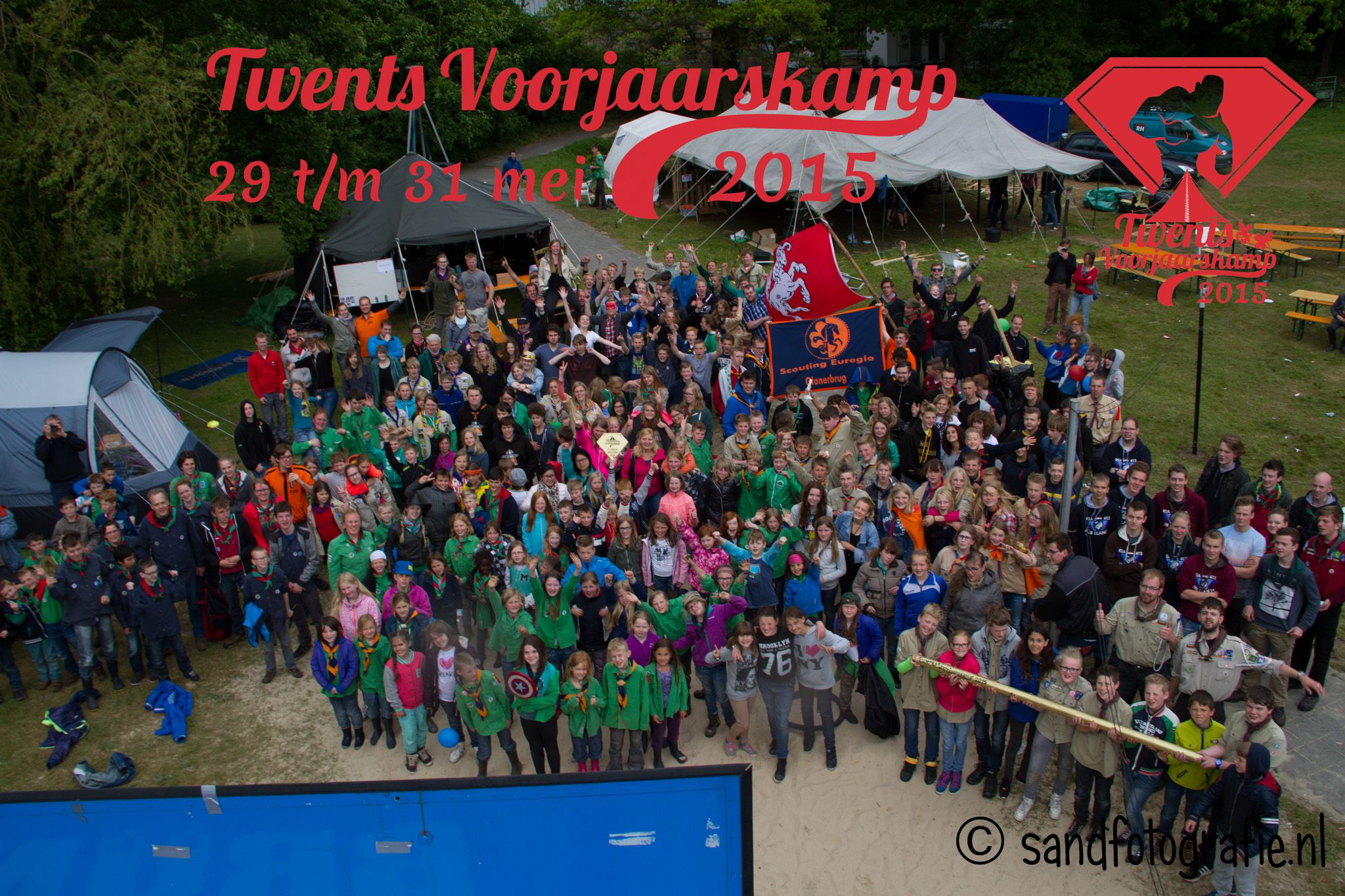 Twents Voorjaarskamp Enschede Scouting Sandfotografie